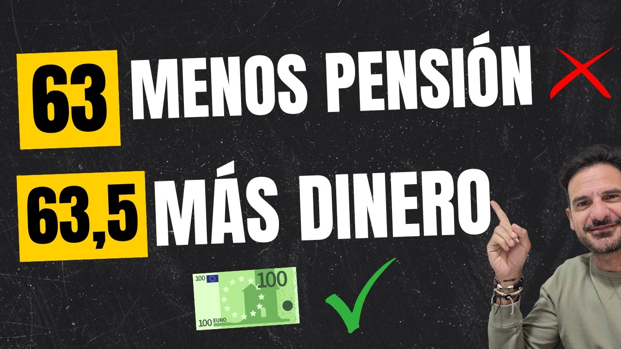 🔴El ERROR de jubilarse a los 63: ESPERA unos meses y ganarás más dinero