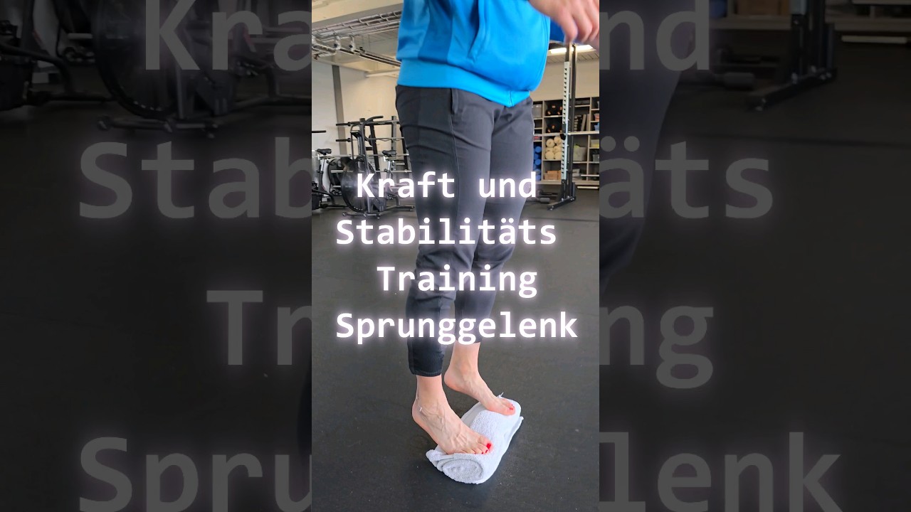 3 Top&uuml;bungen f&uuml;r Fuss- und Sprunggelenk