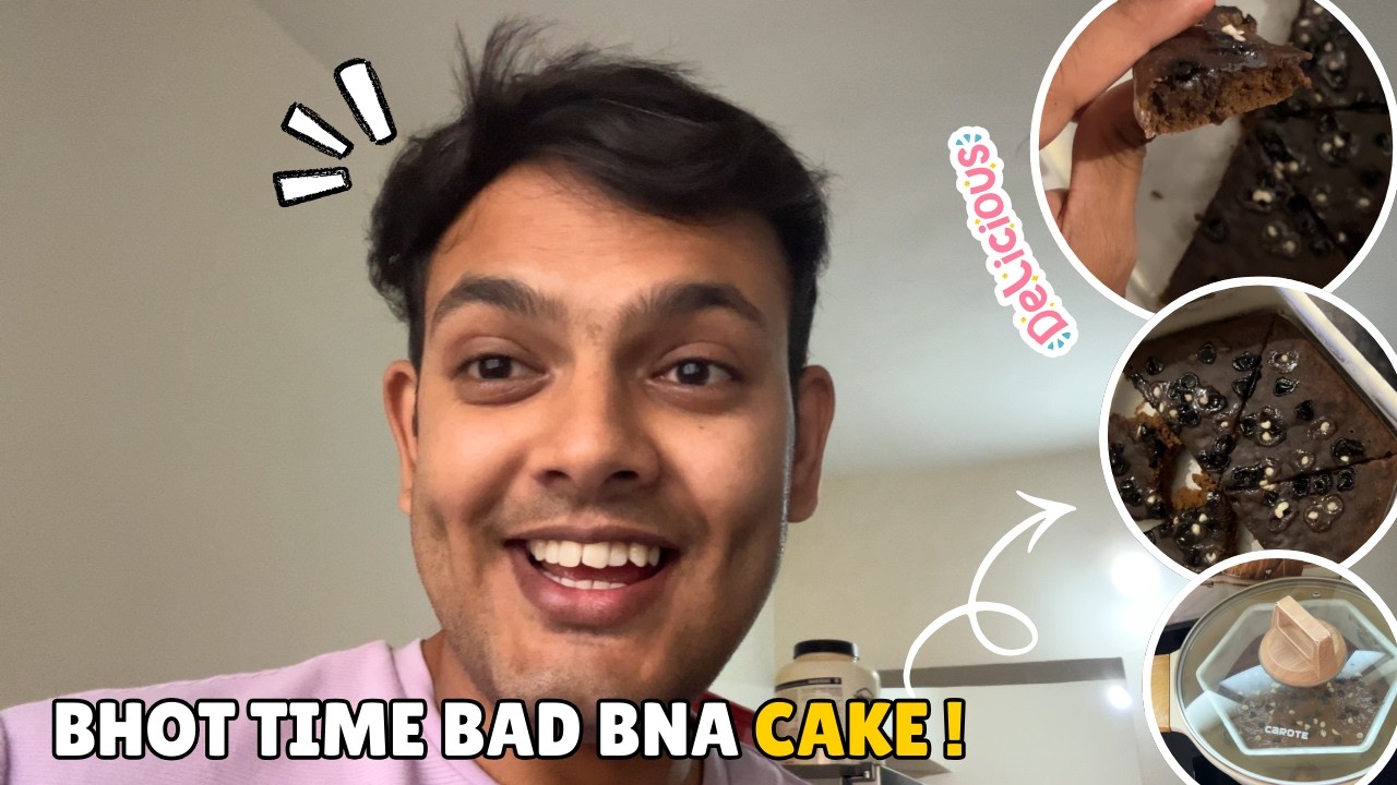 Bhot time bad bna Cake 😋| VLOG