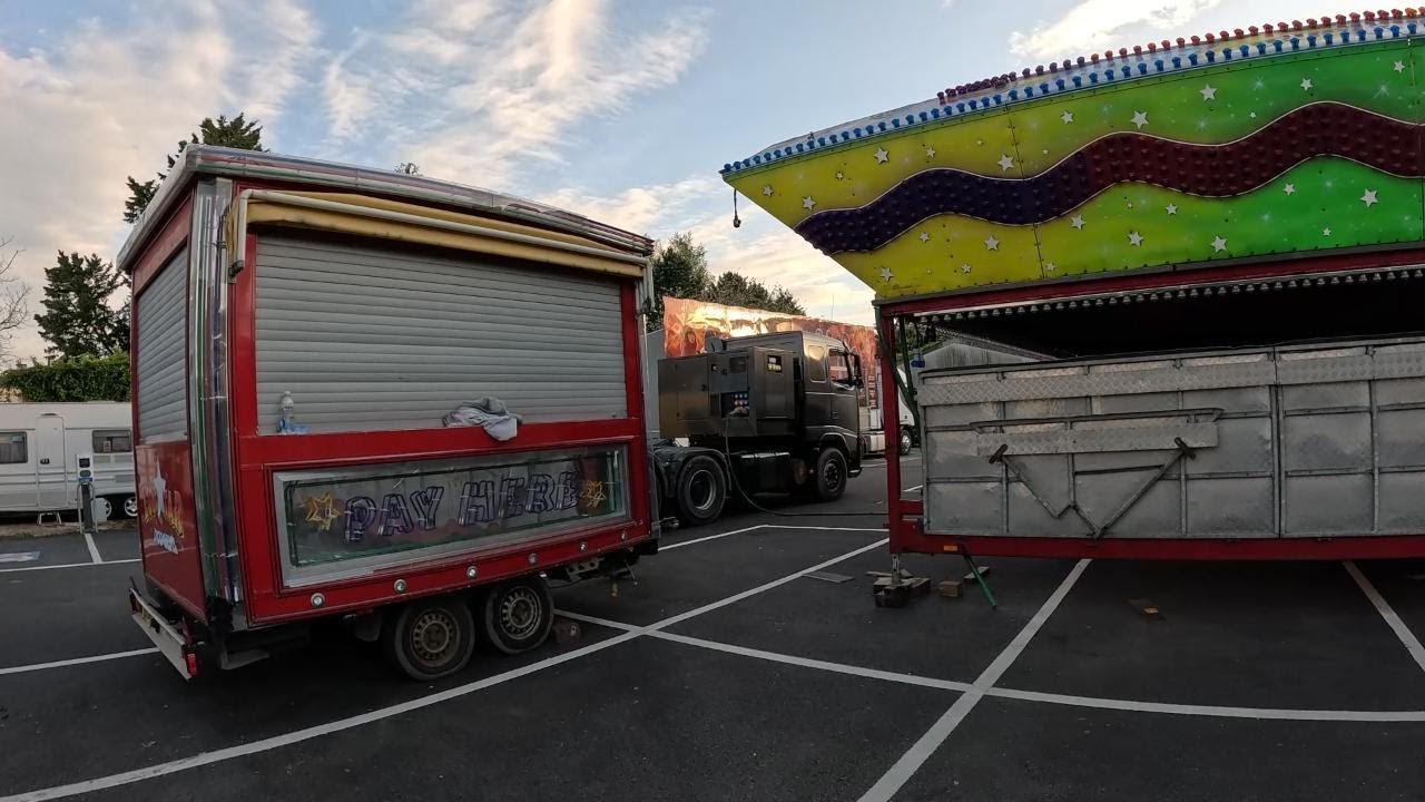 Roger Tuby Funfair Spalding 2024 build up