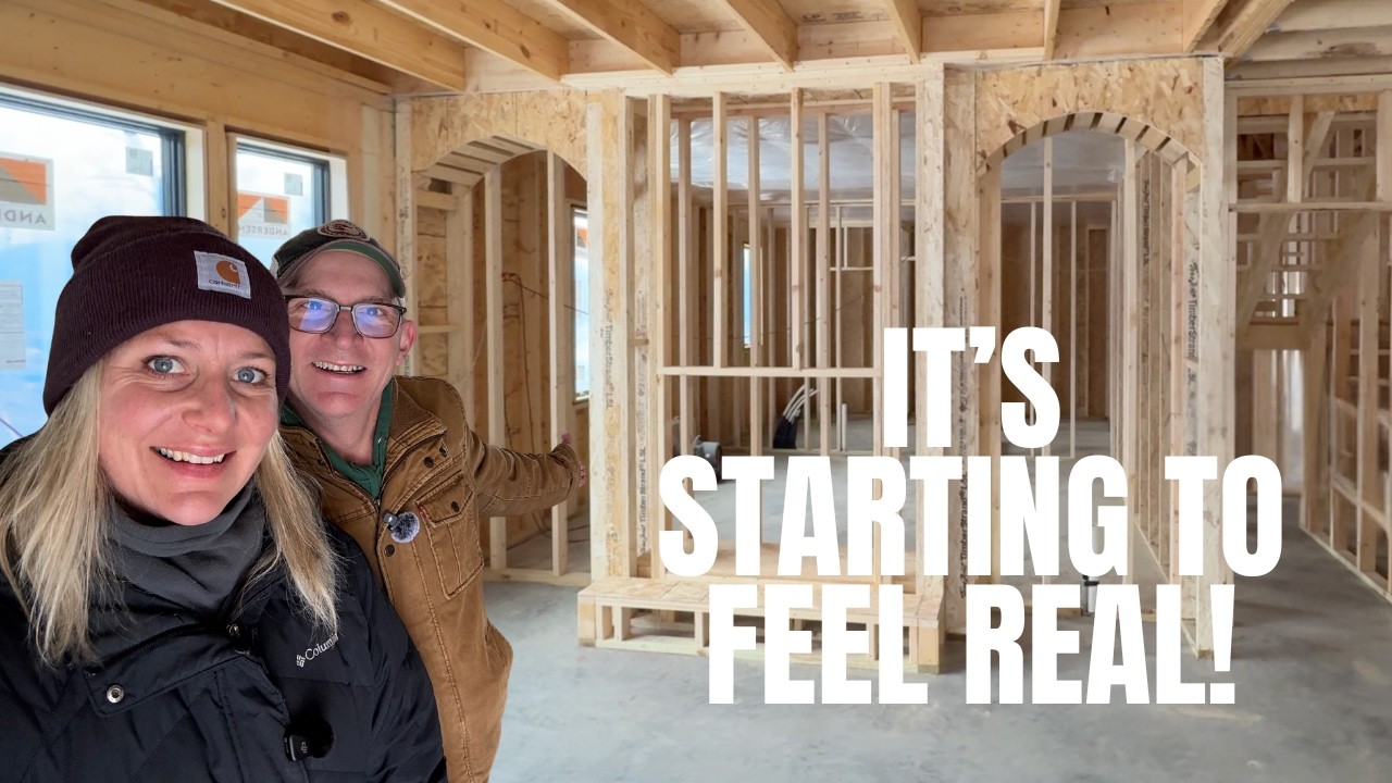 Floor plan tour, fireplace and giant patio door reveal.