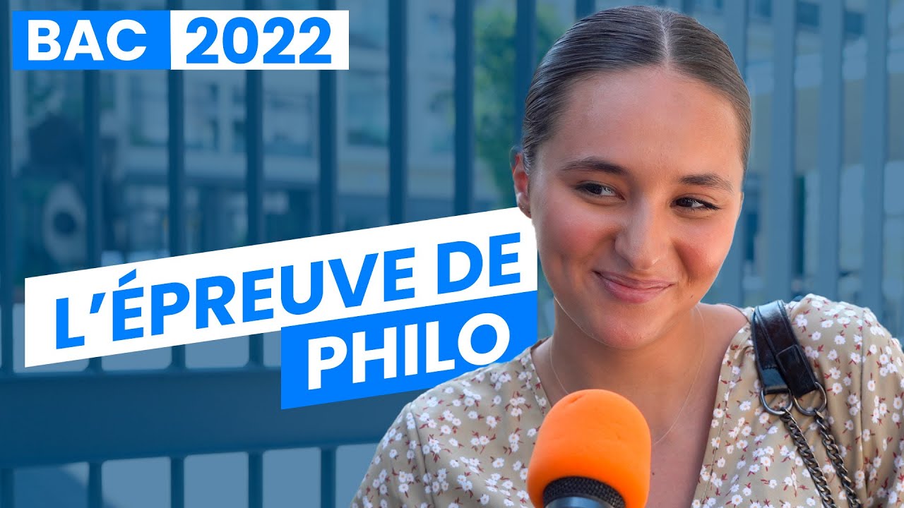 Bac 2022 : vos r&eacute;actions suite &agrave; l'&eacute;preuve de philo