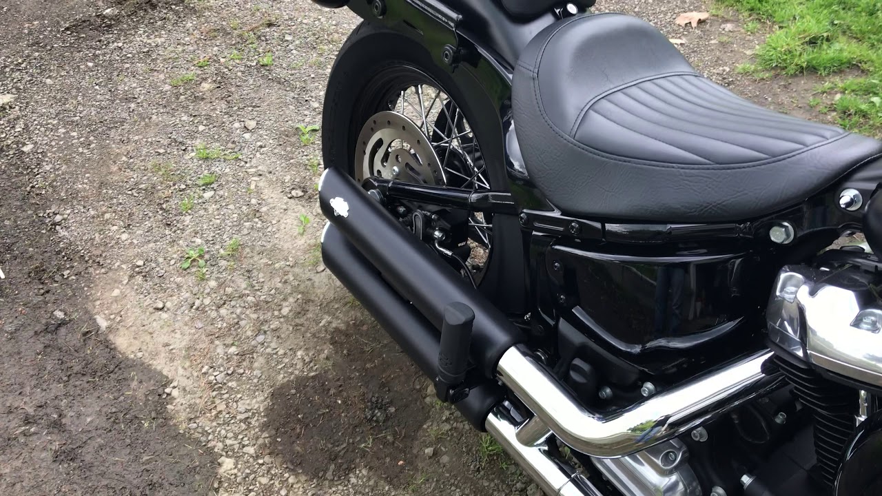 2018 softail slim with Vance and Hines