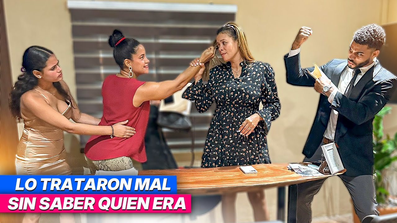 No sabían que era su jefa y la humillaron frente a todos.