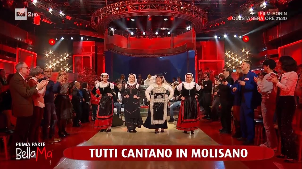 Il gruppo Folk Ru Maccature ospite della trasmissione 