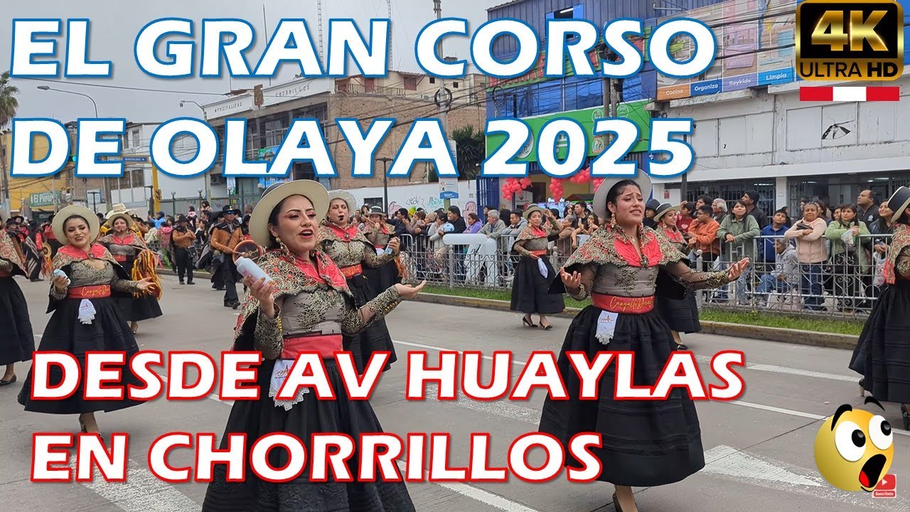 GRAN CORSO DE OLAYA 2025 : Homenaje a San Pedro y José Olaya en Chorrillos Lima Peru