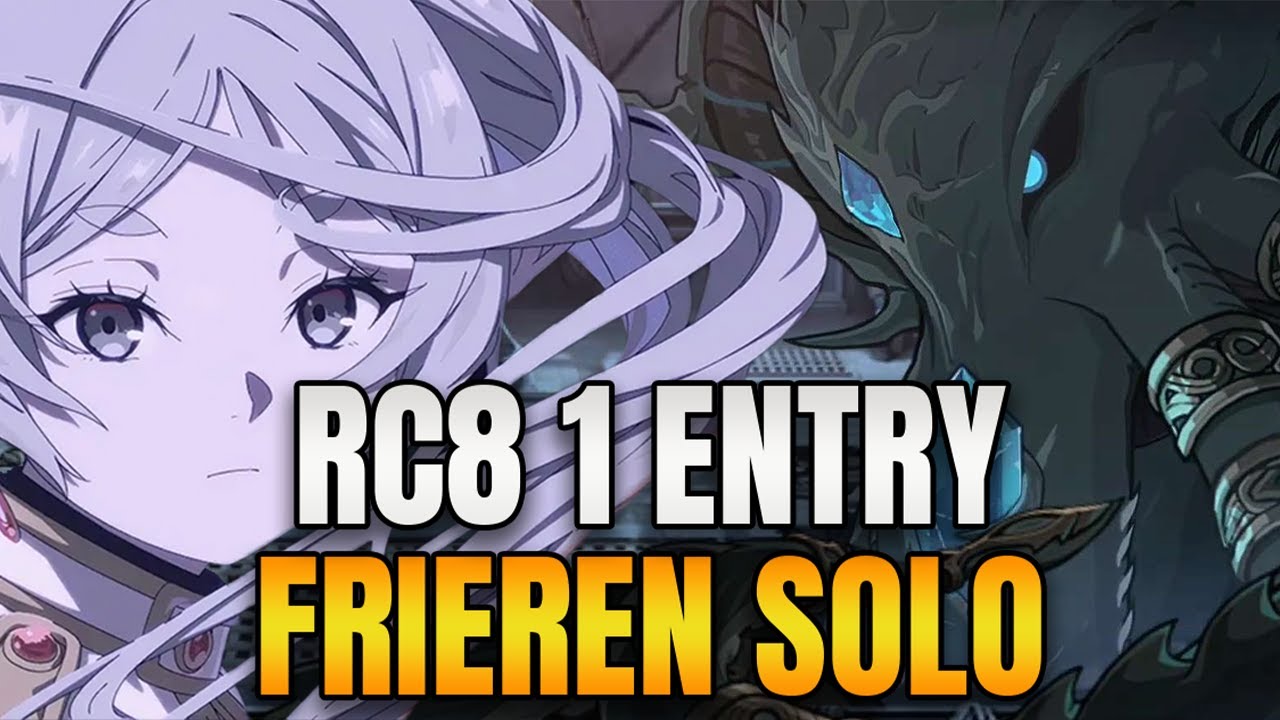 Earth Rift RC8 Frieren Solo 1-Entry - Epic Seven