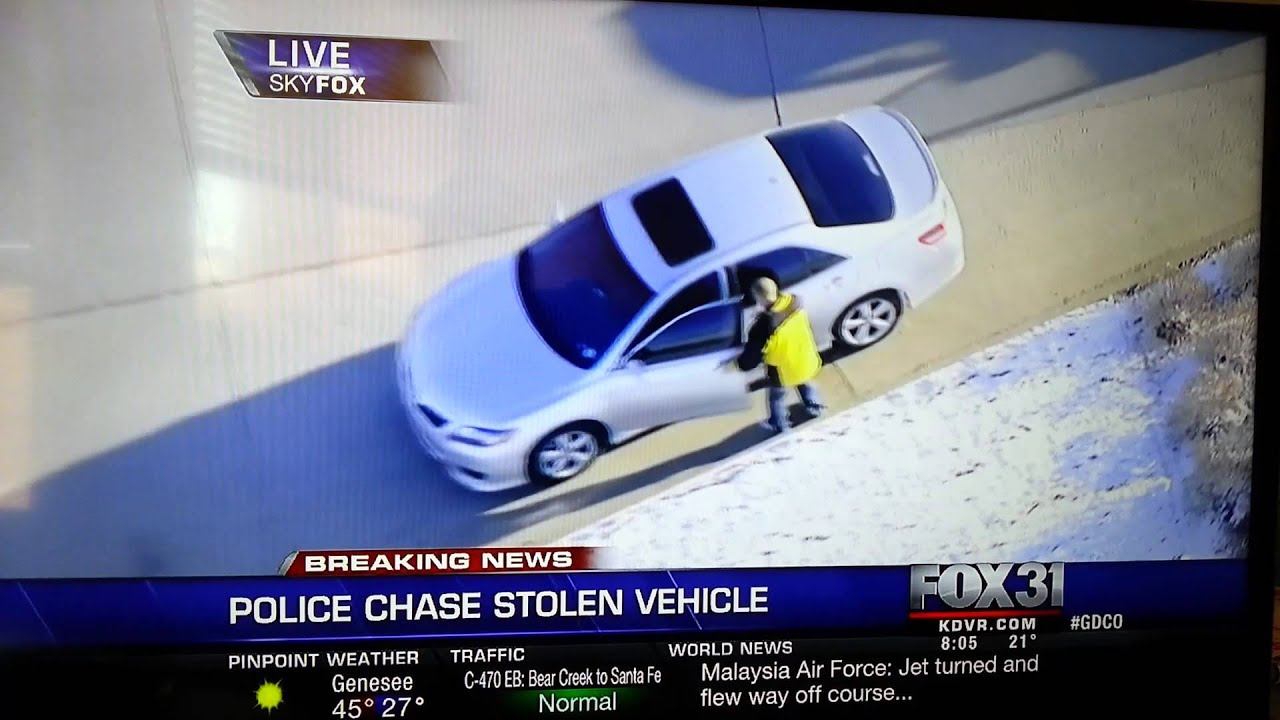 Guy thinks he's in Grand Theft Auto