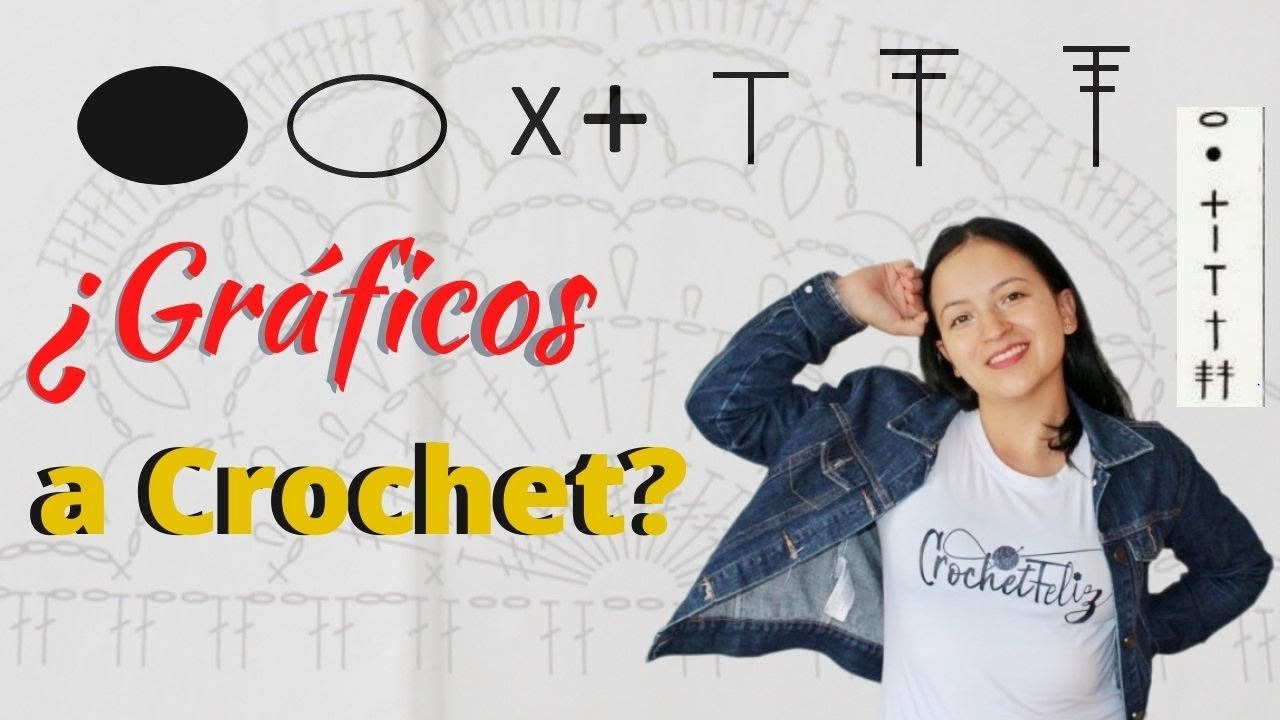 Aprende a LEER Gráficos a CROCHET en 10 Minutos 🧠😱 Crochet Feliz