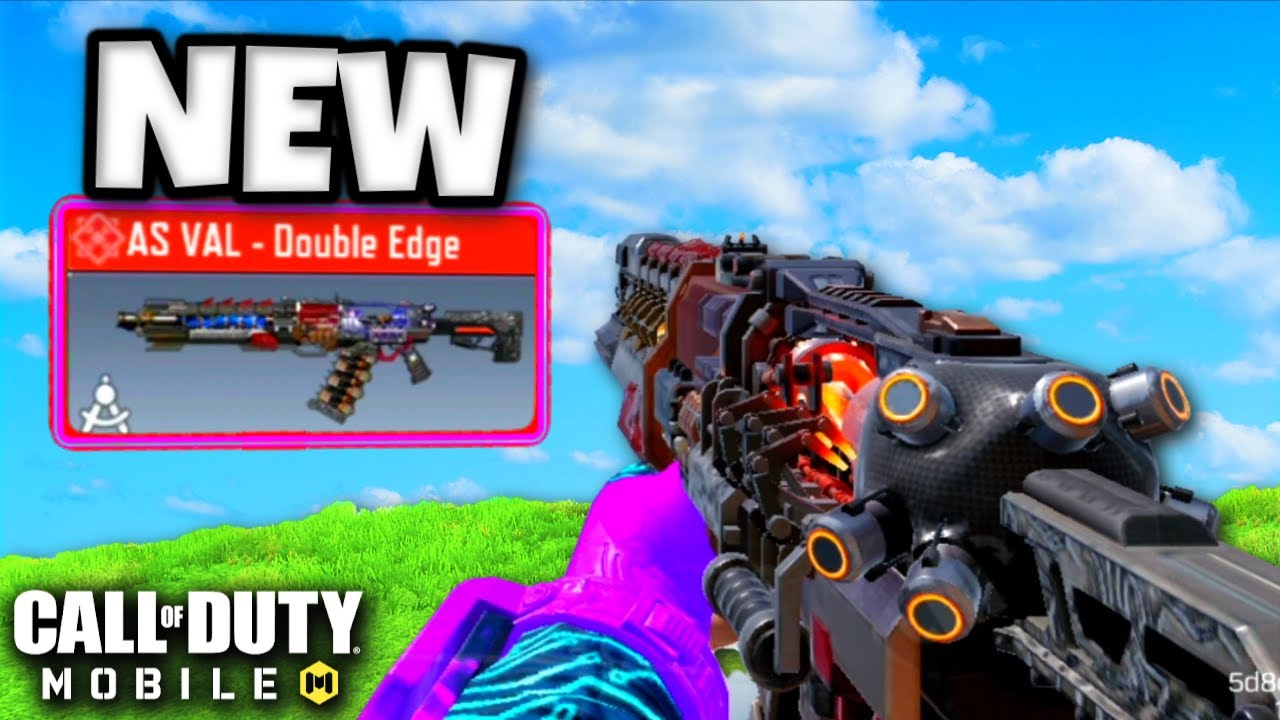 *NEW* MYTHIC AS VAL - DOUBLE EDGE is INSANE! | CALL OF DUTY MOBILE | SOLO VS SQUADS