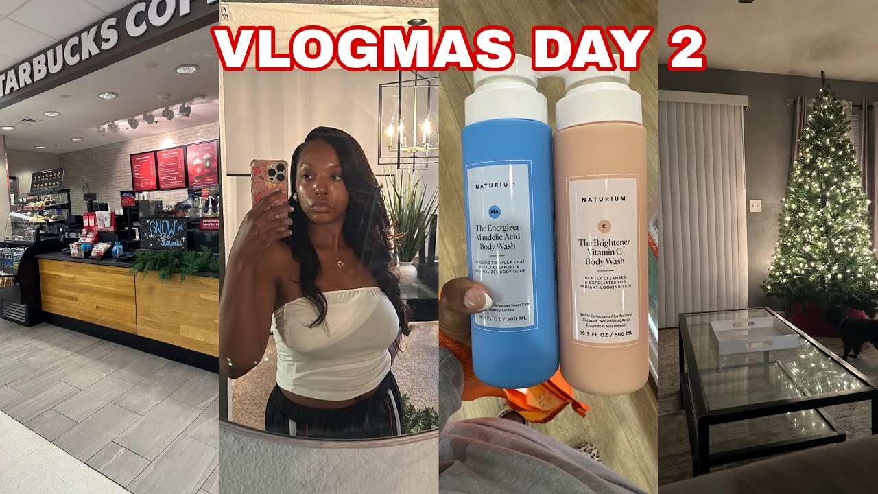 Vlogmas День 2 | Установка елки | Быстрый забег по мишеням + БОЛЬШЕ!