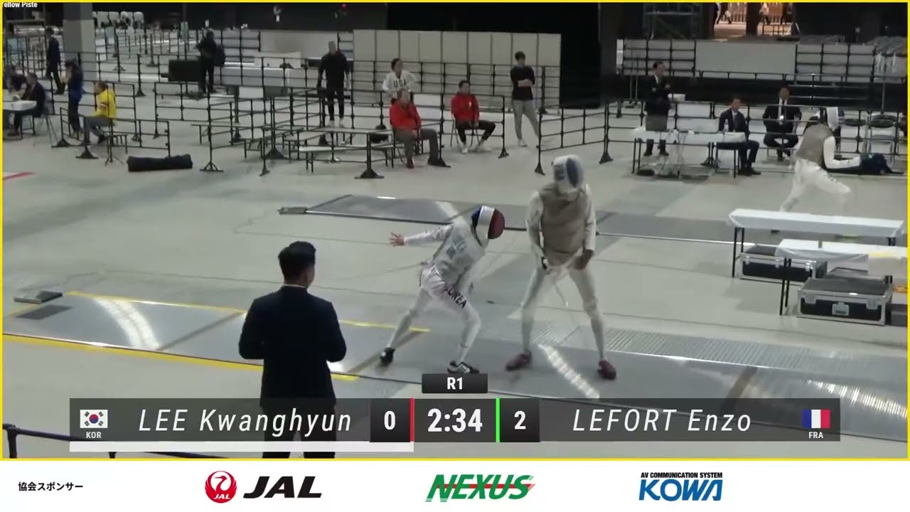 Tokoname World Cup 2023 SMF - L64 - Lee Kwanghyun KOR v Enzo Lefort FRA