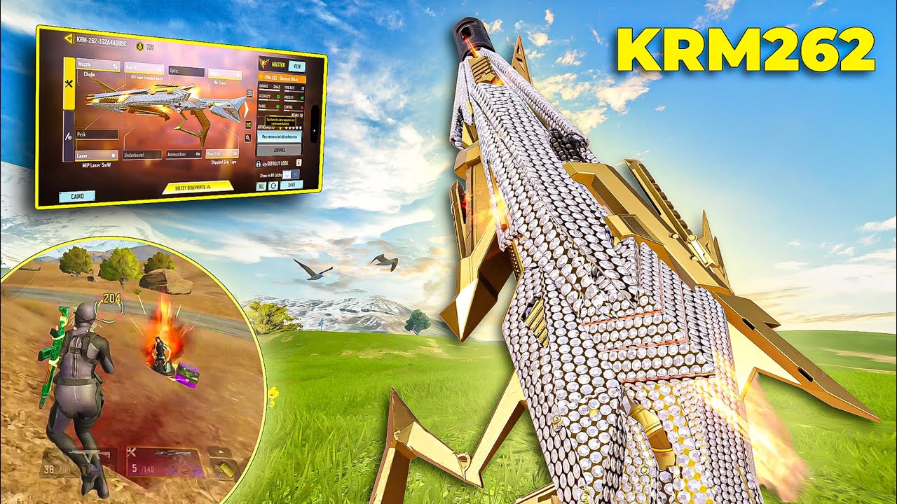 CAN KRM262 COUNTER HS0405 | KRM262 GUNSMITH in COD MOBILE!