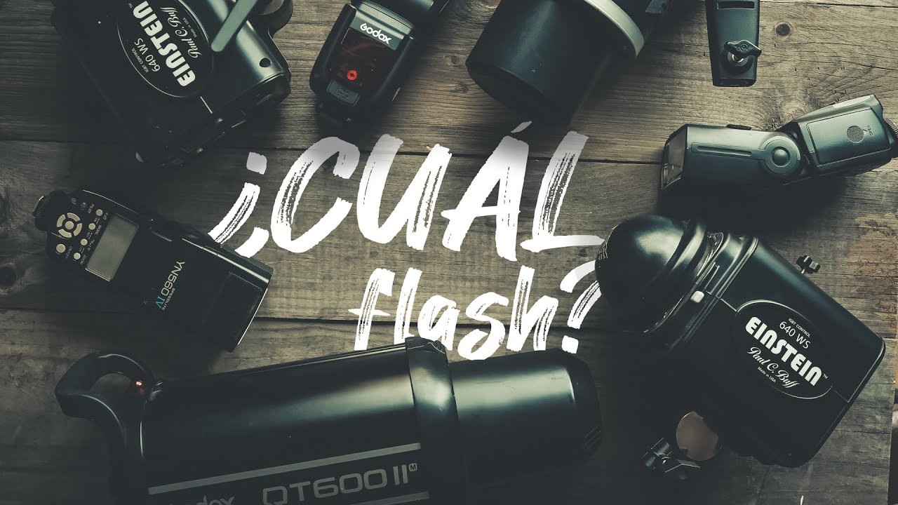 Que FLASH comprar para PRINCIPIANTES Y AVANZADOS | Flash de cámara y flash de estudio