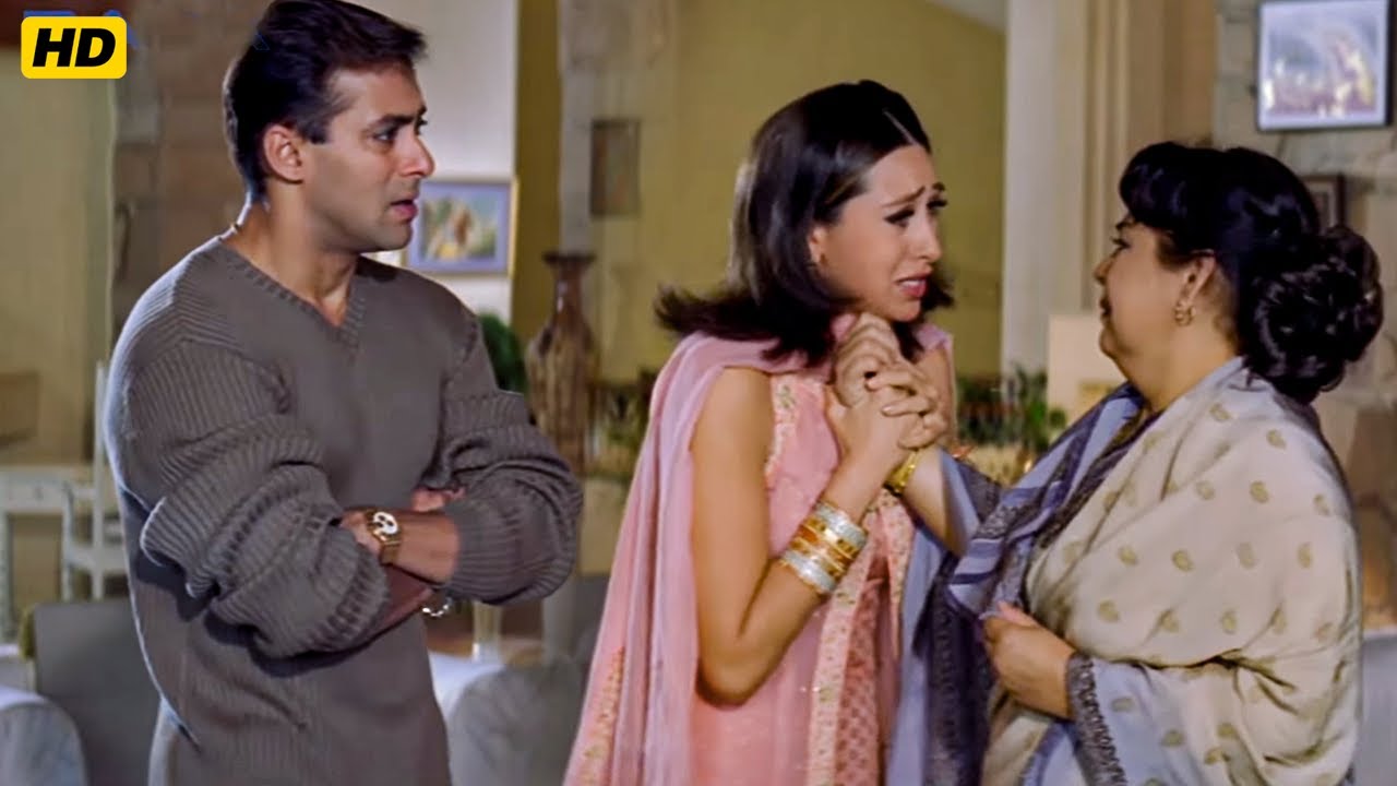 में जादू पोछा सब कर लुंगी पर मुझे मारना मत | Salman Khan | Karishma Kapoor