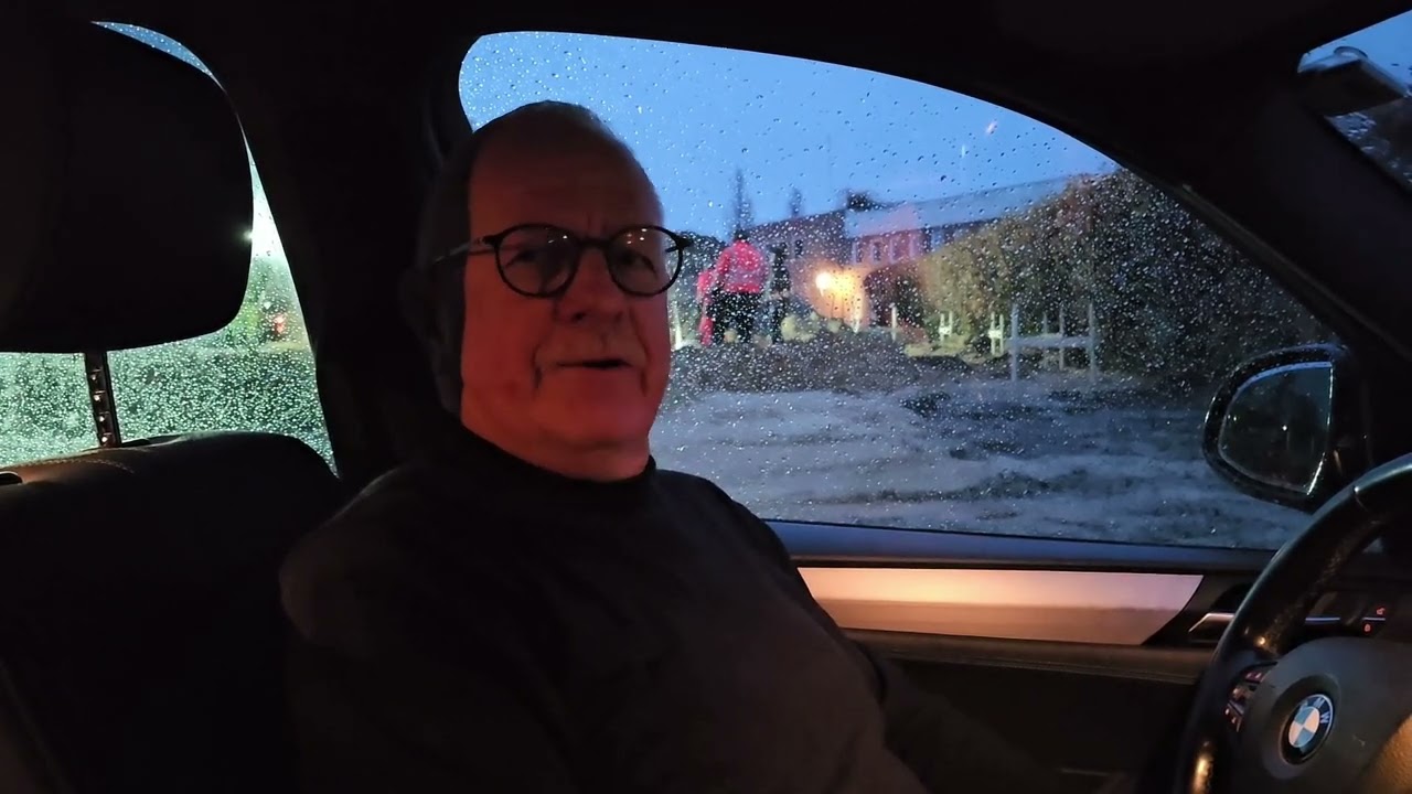 Så kom det første beton til soklen på det første hus på Ahornparken Vinkelvej i Ølgod