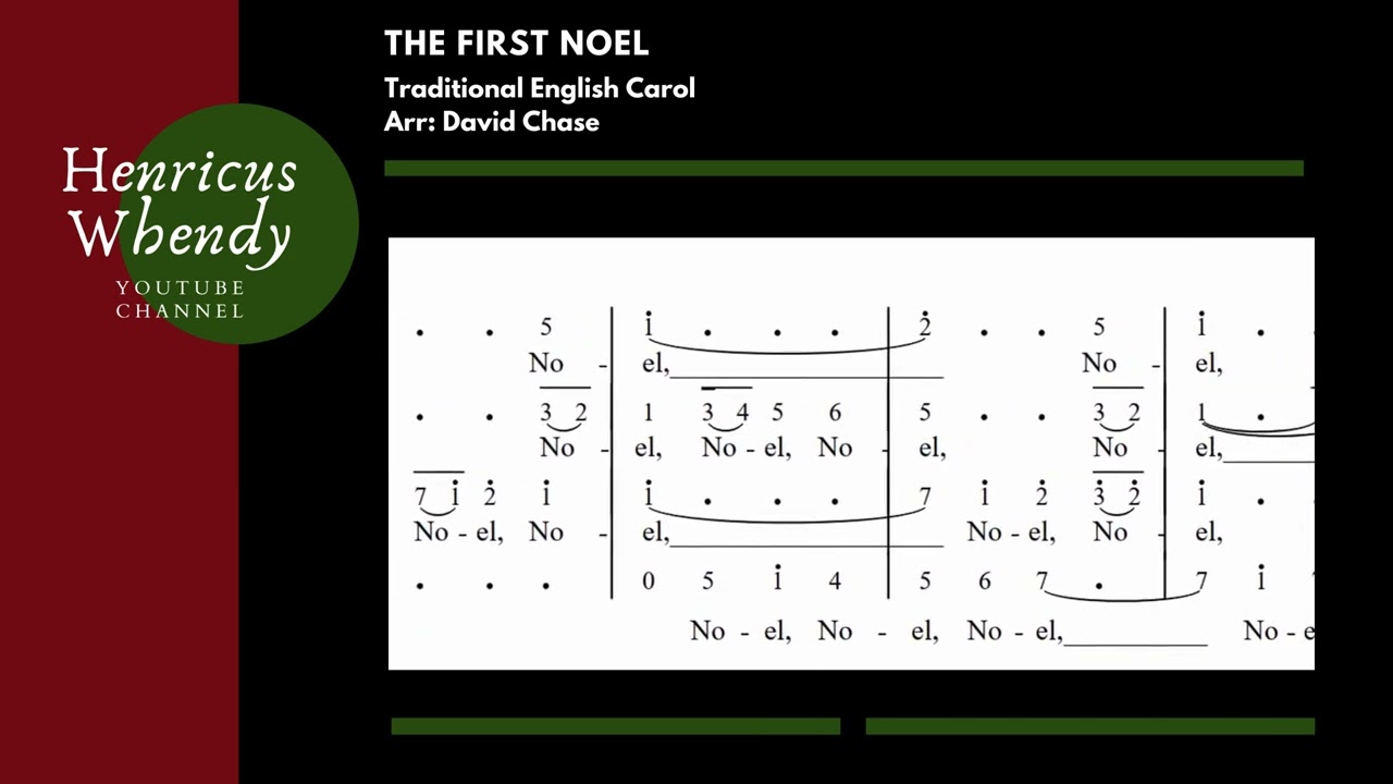 The First Noel - David Chase - Video Score
