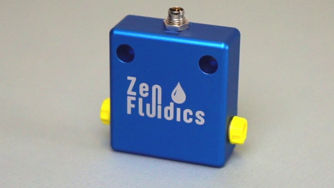 Zen Fluidics tutorials- Microfluidic flow sensor