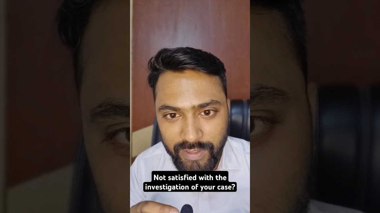 You can file #protest #petition when you are not satisfied with #investigation of case.