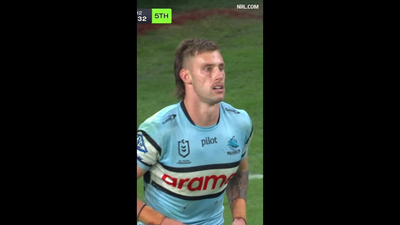 Samuel Stonestreet Tries in Cronulla-Sutherland Sharks vs Parramatta Eels