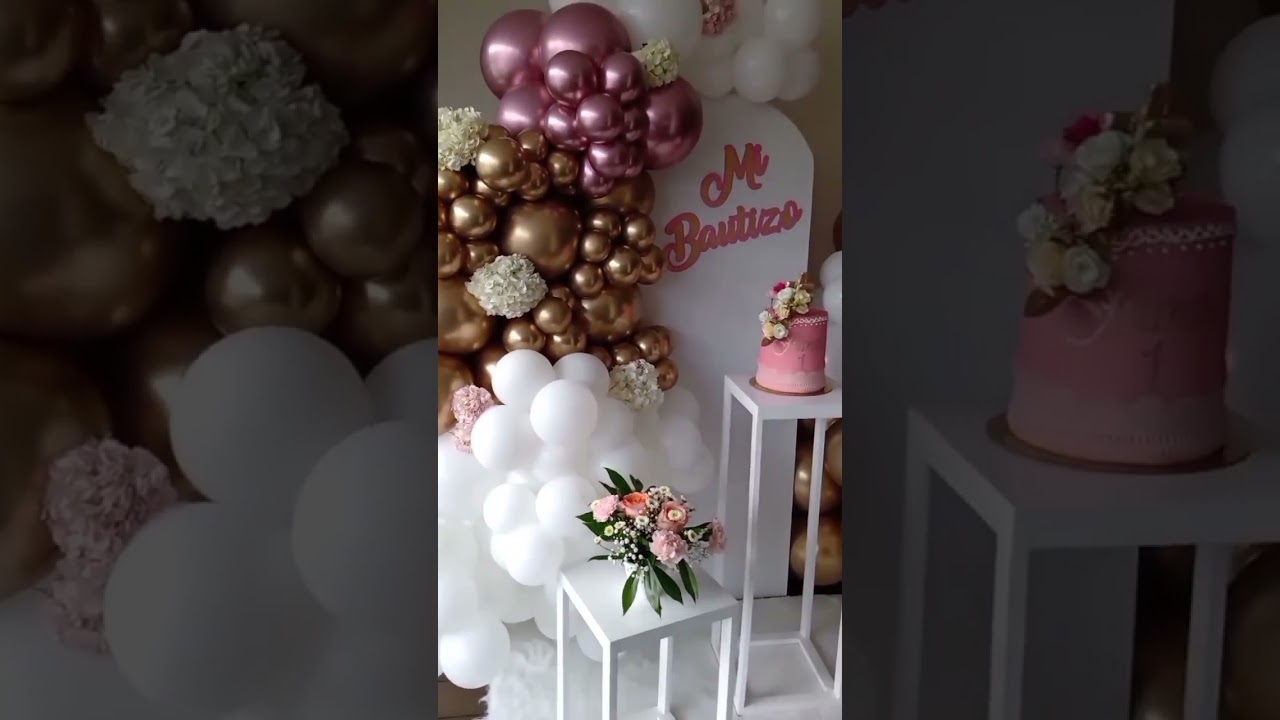Decoraci&oacute;n para bautizo #decoraciones #bautizo #bautizos #flores #bogota