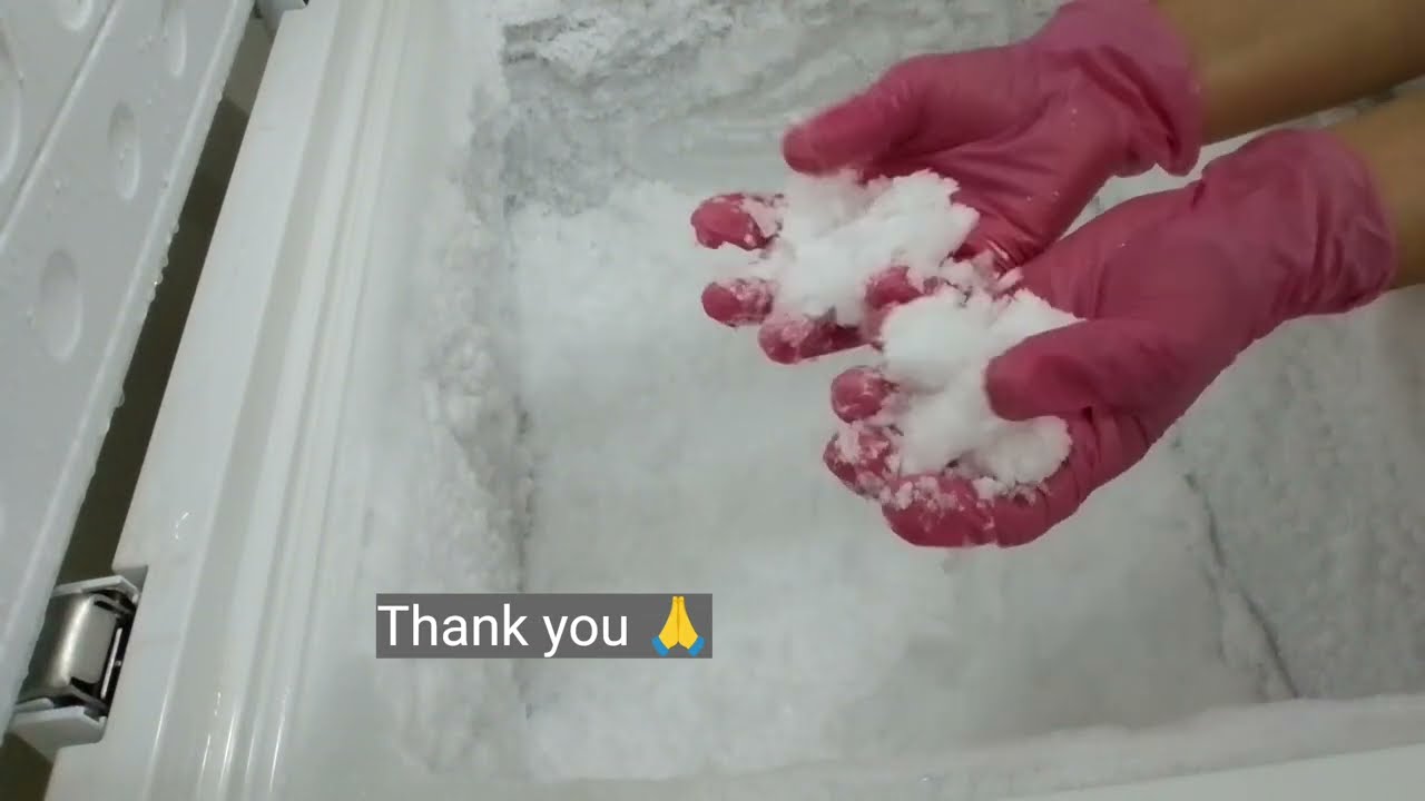 FREEZERS FROST/FROZENICE, HUMIDIFIER❄ EATINGICE ASMR