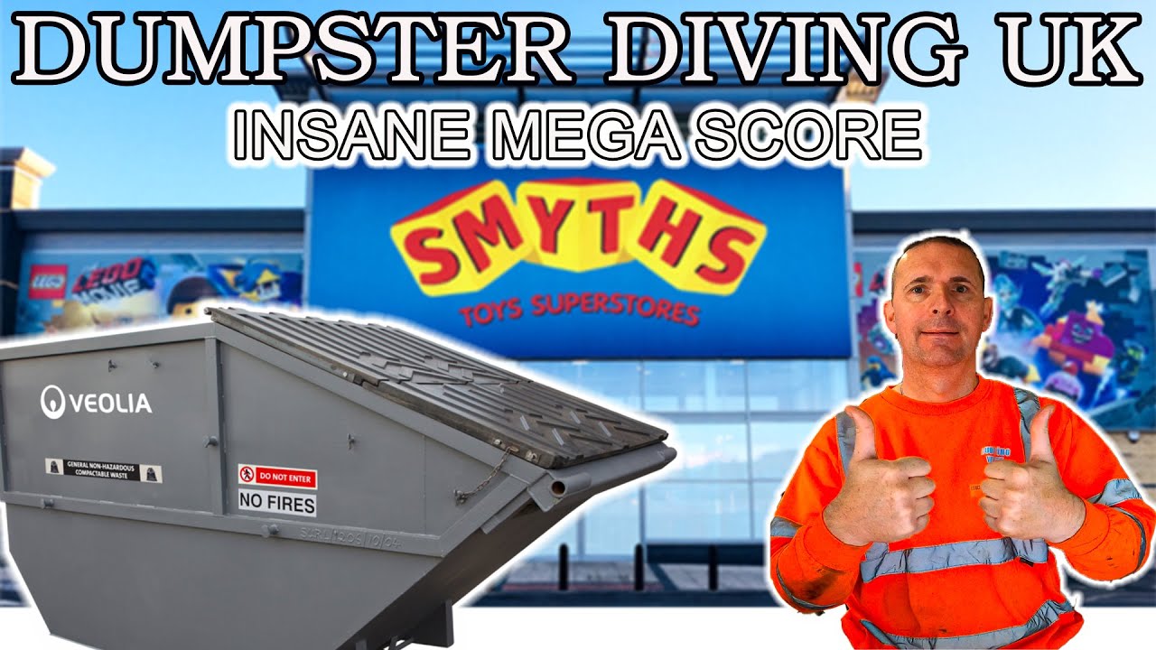DUMPSTER DIVING UK LOOK AT THIS!!! ITS UNBELIEVABLE