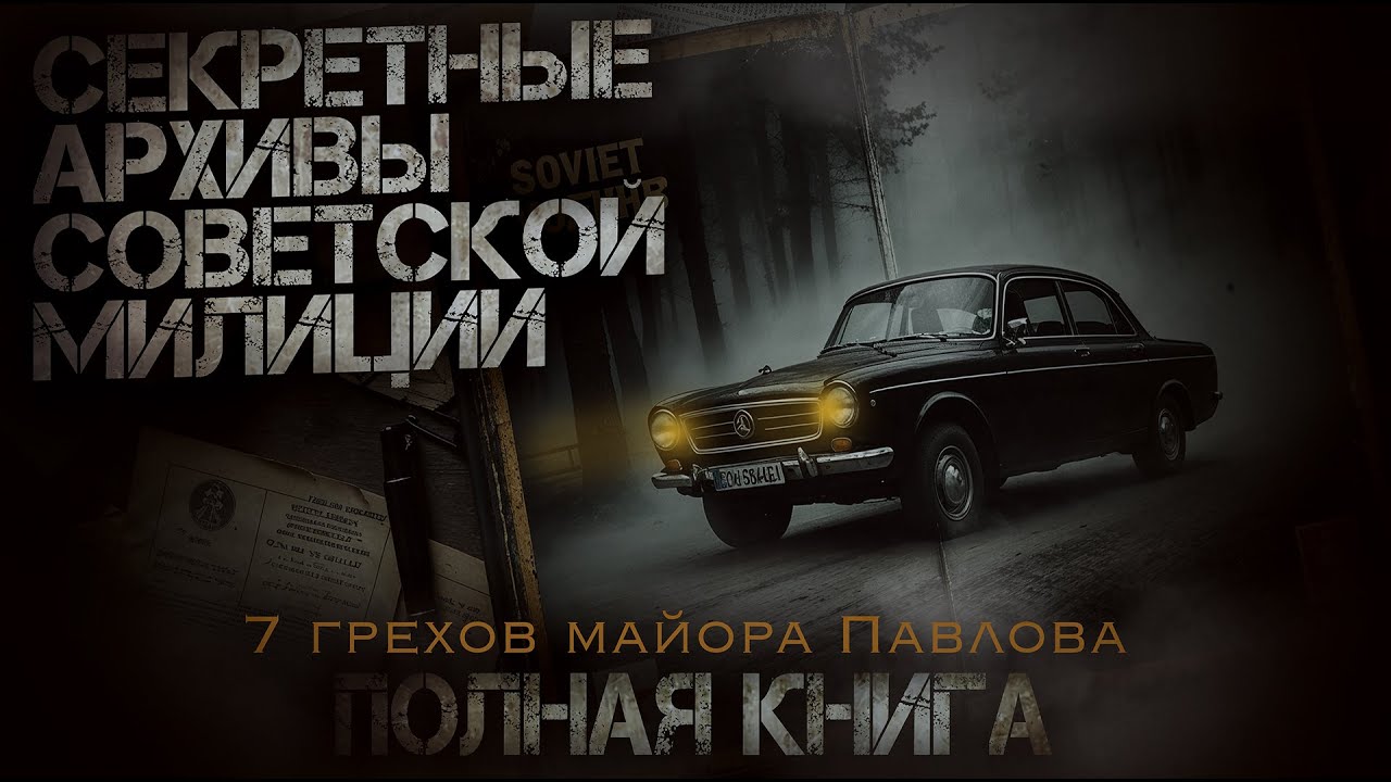 СЕКРЕТНЫЕ АРХИВЫ МИЛИЦИИ СССР. КНИГА КОТОРАЯ НЕ ДАСТ ВАМ СКУЧАТЬ