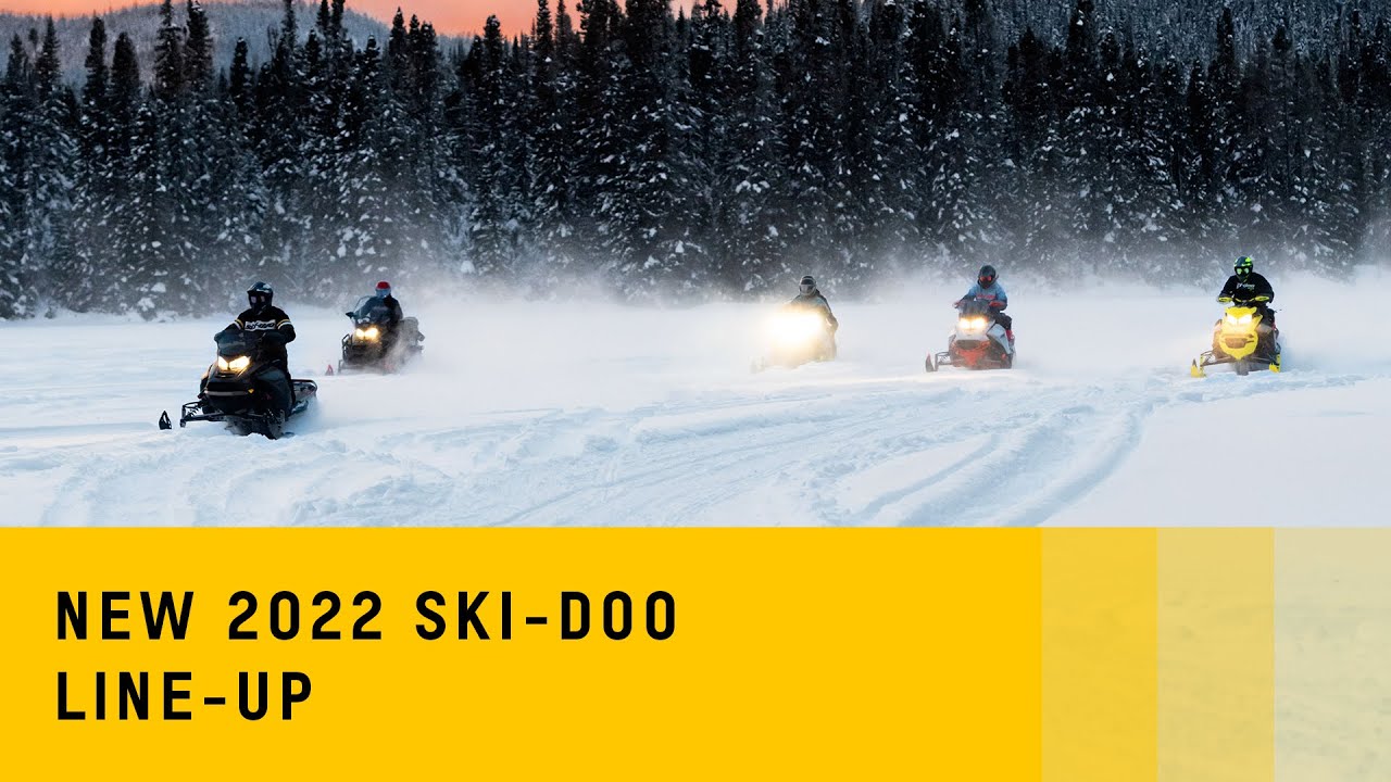 The 2022 Ski-Doo Lineup