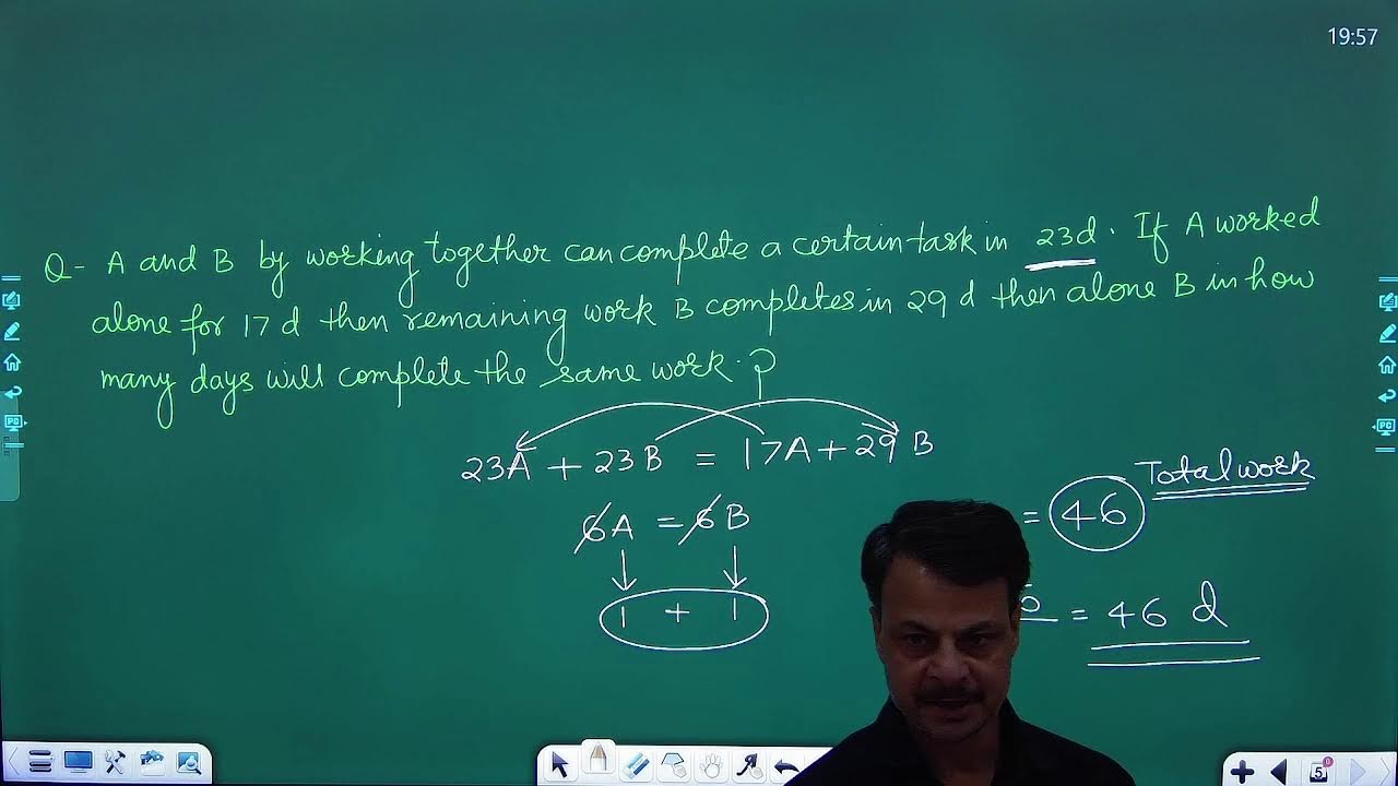 Suneel Sir | Mathematics | Time And Work Part-2