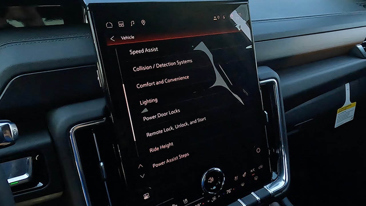 Учебные материалы GMC Yukon 2026 года — настройки, о которых вам НУЖНО знать
