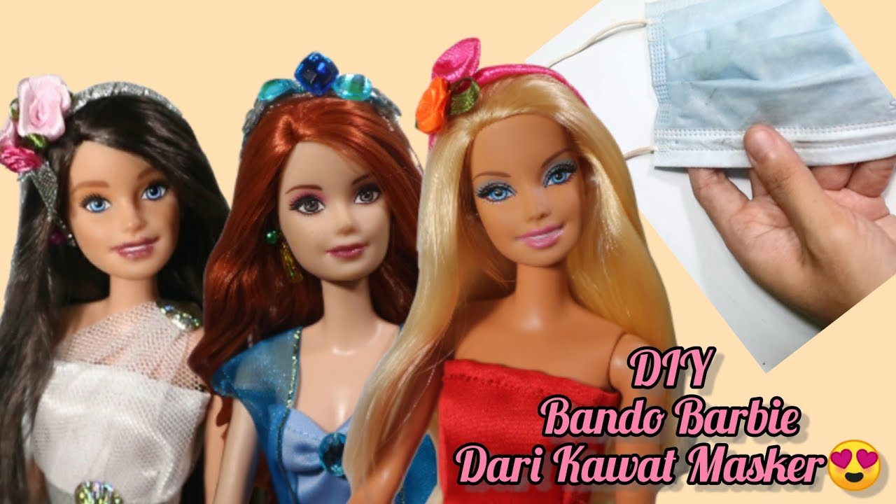 CARA MEMBUAT BANDO BARBIE DARI KAWAT MASKER BEKAS | AGNI VLOG