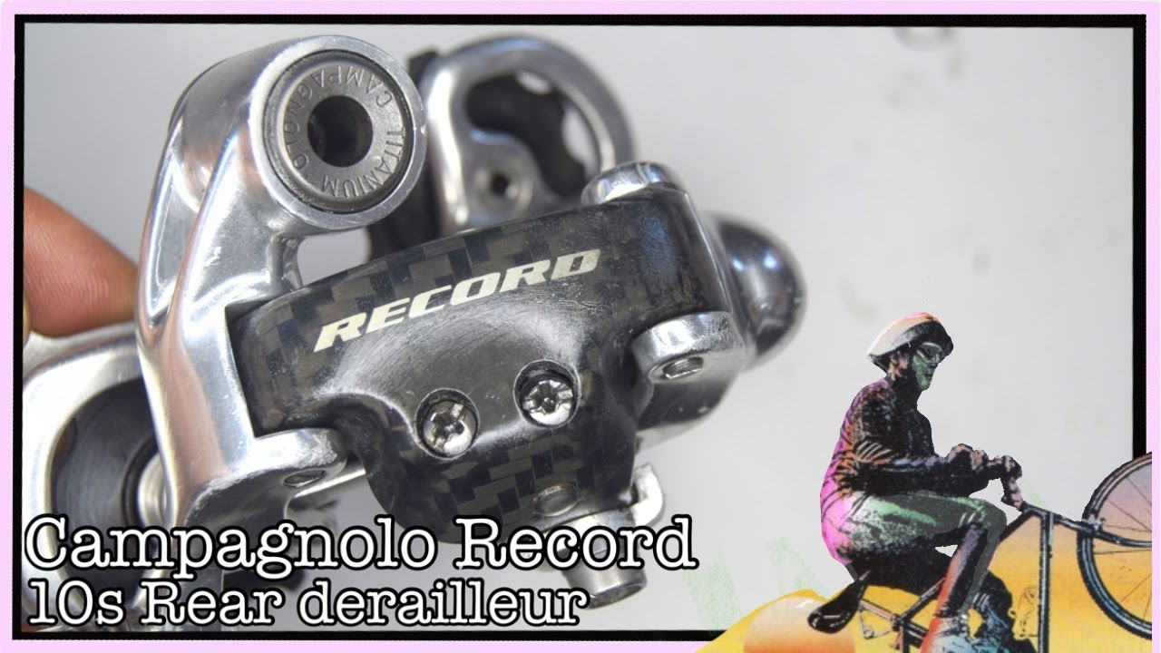 Campagnolo Record 10 speed Rear Derailleur: Rebuild service overhaul