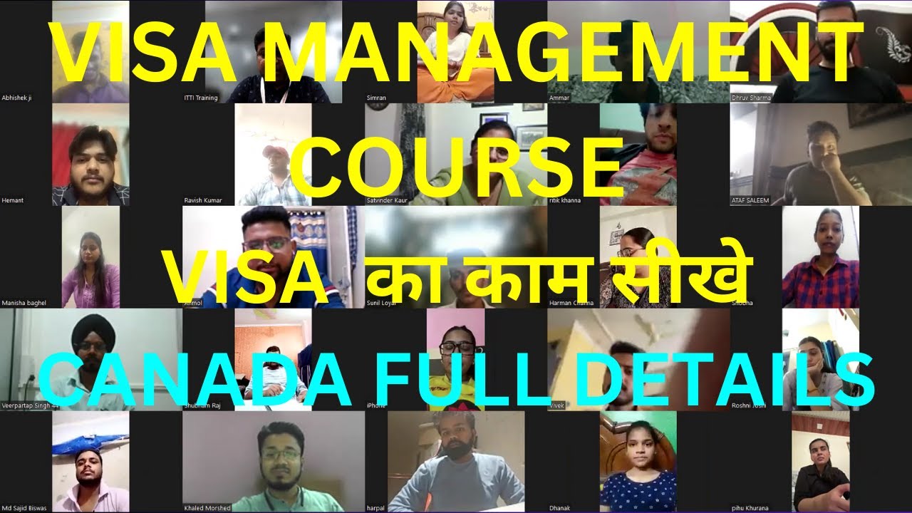Learn VISA management Course | VISA agent course | course to start VISA agency | Start VISA work