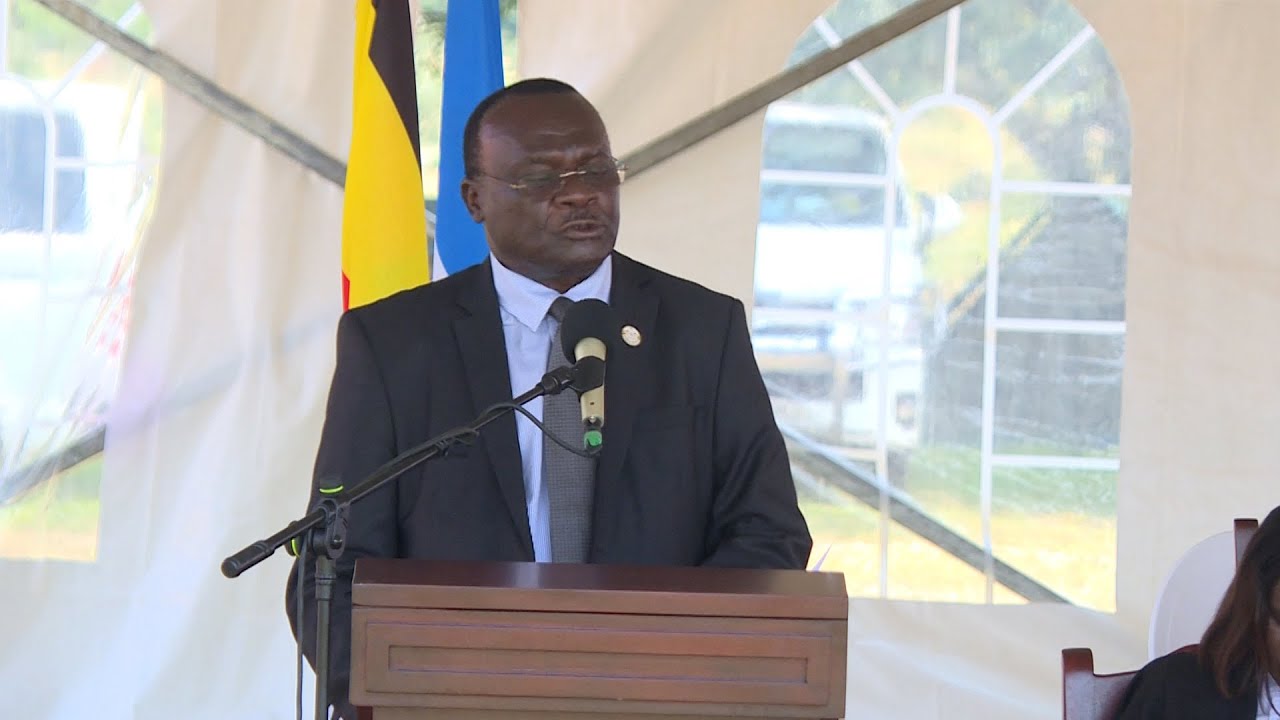 EMOTIONAL Former C.J Alfonse Owiny-Dollo SPEECH