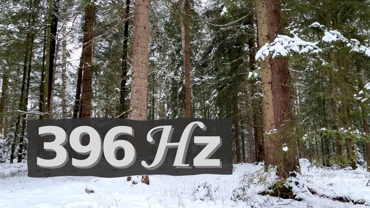 396 Hz Music 10 Min | Binaural 9 Hz | Forest Ambient