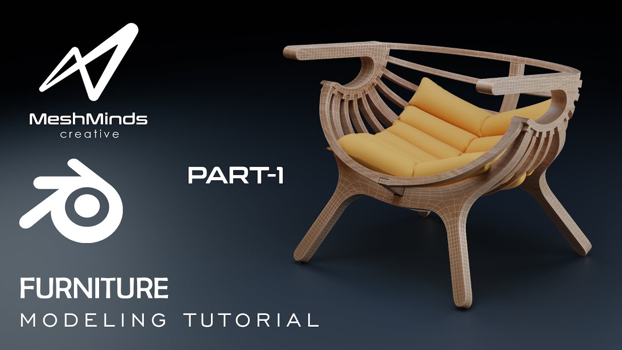 How to Model a Designer Chair | Furniture Series (Part 1)