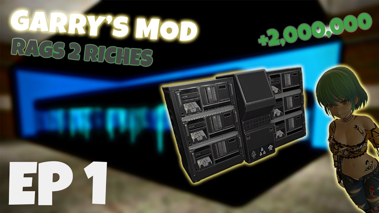 How to BUILD an OP base - Garry's Mod Rags to Riches - Episode 1