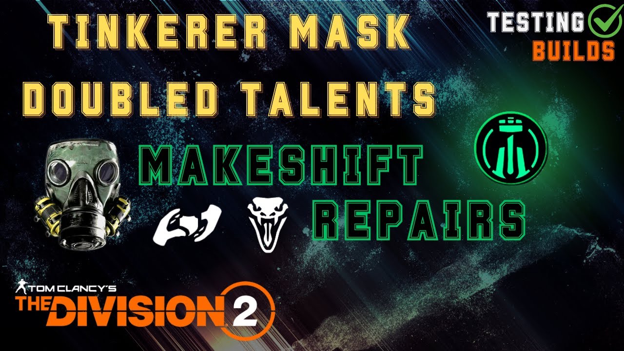 Tinkerer Foundry Bulwark SMG Clutch Build - TESTING BUILDS - The Division 2