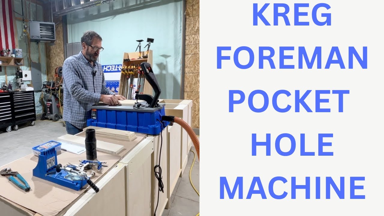 KREG FOREMAN POCKET HOLE MACHINE