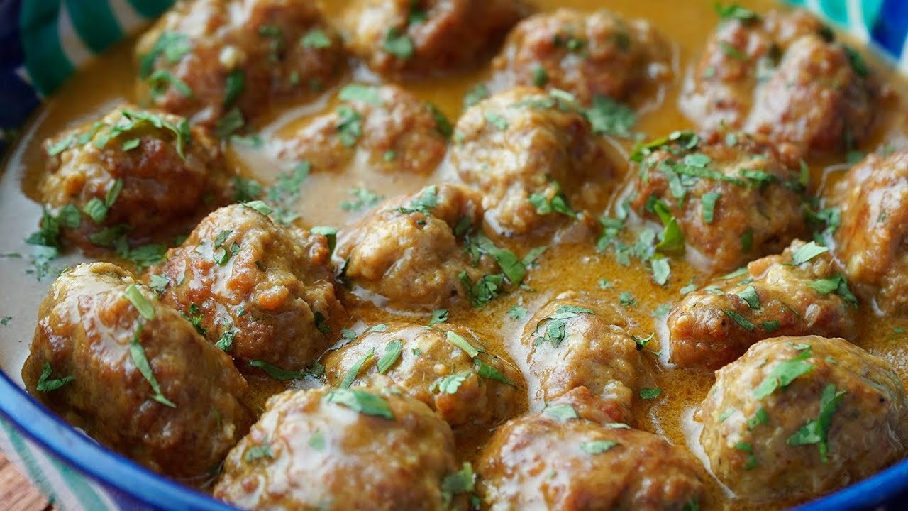 Albóndigas al curry ¡Una salsa llena de sabor!