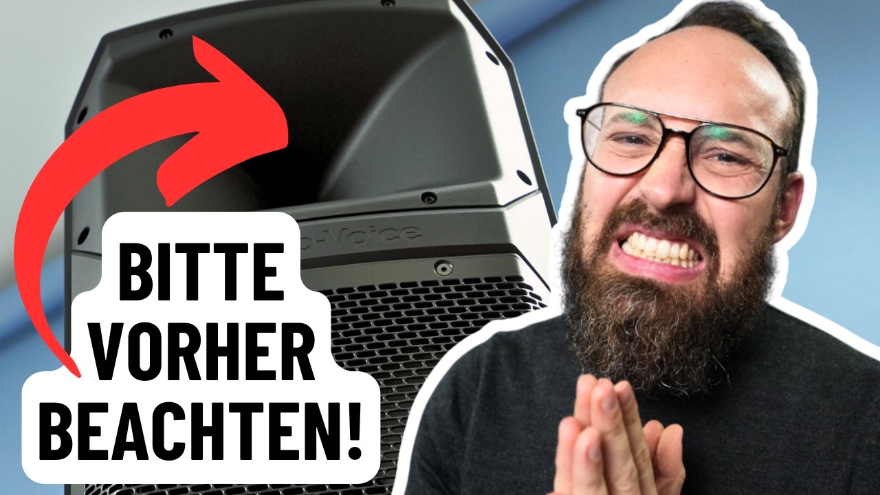PA Lautsprecher - Die HÄUFIGSTEN Setup-Fehler