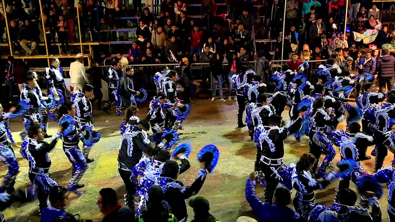 Carnaval de Oruro: Caporales San Simon traditional Bolivian dancing Oruro Carnival (HD long version)