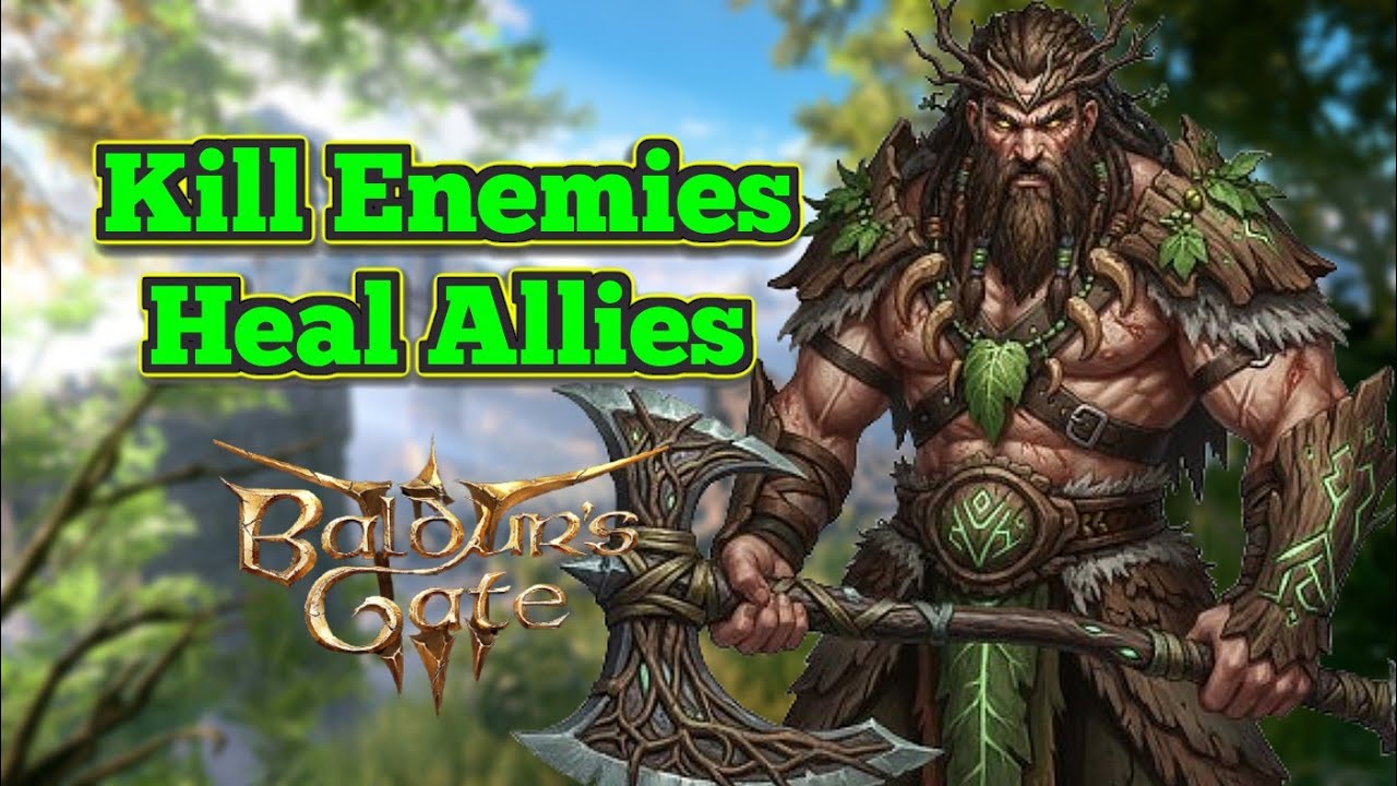 Path of the World Tree | Barbarian Subclass Mod Build | Baldur's Gate 3 Guide