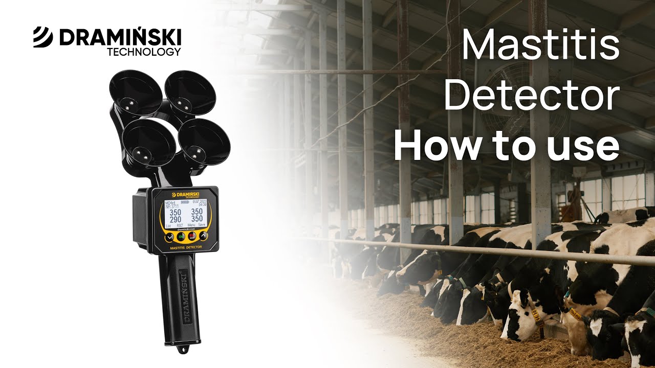 Mastitis Detector DRAMINSKI MD4X4Q2 – How to take measurement