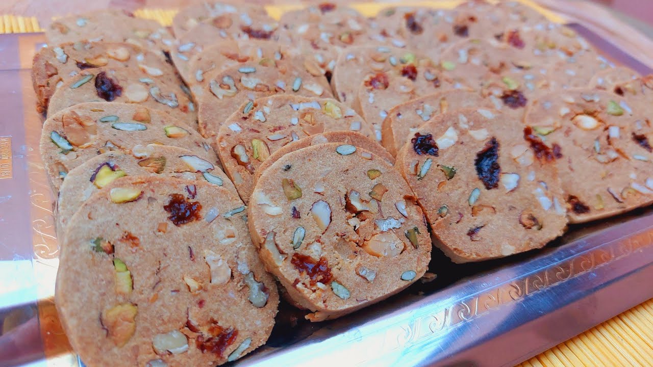 فقاص بريستيج بالفواكه الجافة كيطيب مرة وحدة بدون دقيق أبيض ، بدون سكر وبدون قالب، سهل وجد لذيذ