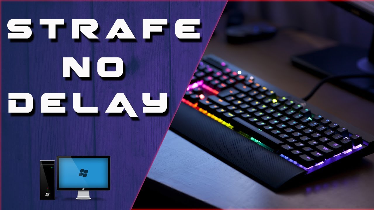 Como Streifar Mais Rapido - Tirar atraso do Teclado para Jogos