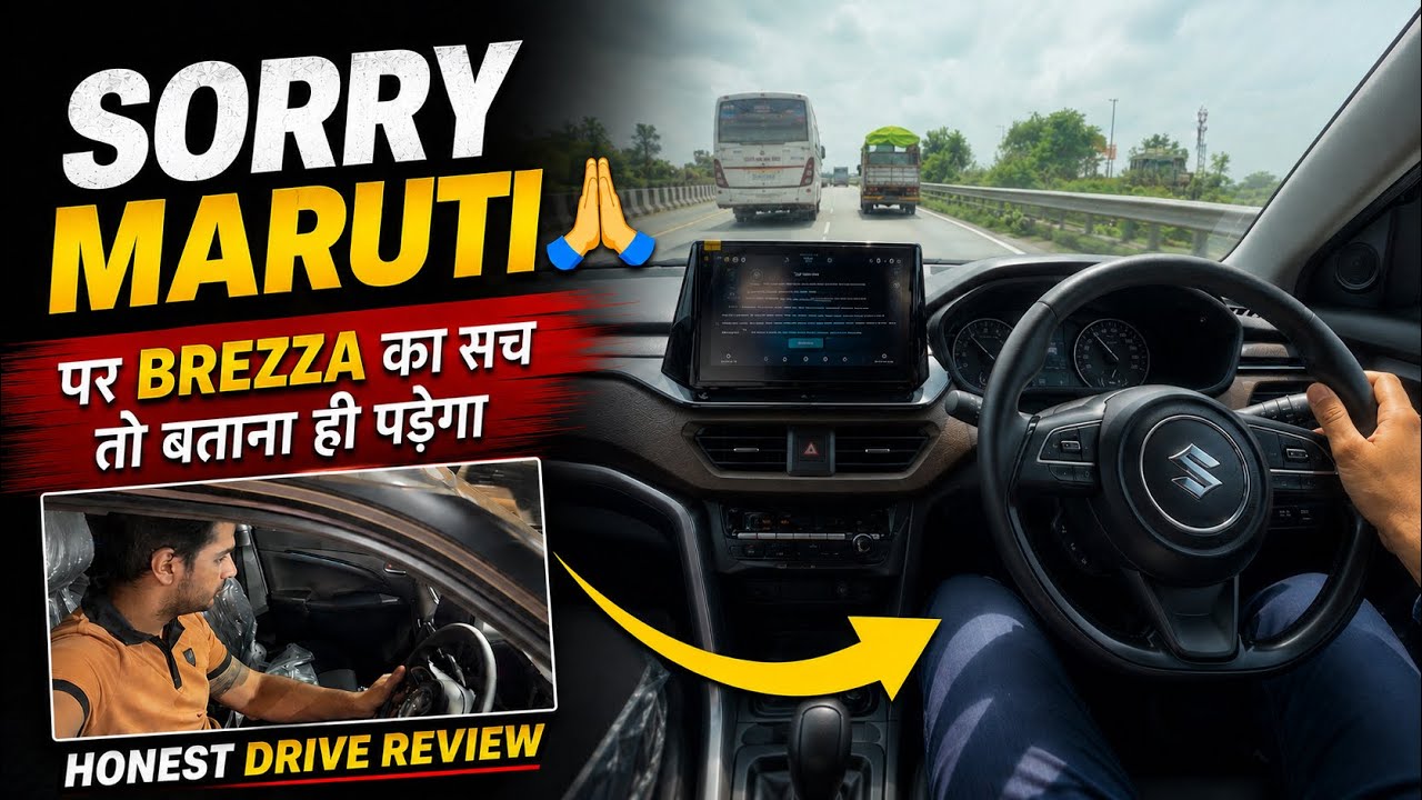 1st Honest Maruti Brezza Facelift DRIVE REVIEW ❤️ Turbo vs 1.5 NA Answered ✅ New BREZZA 2026 Drive