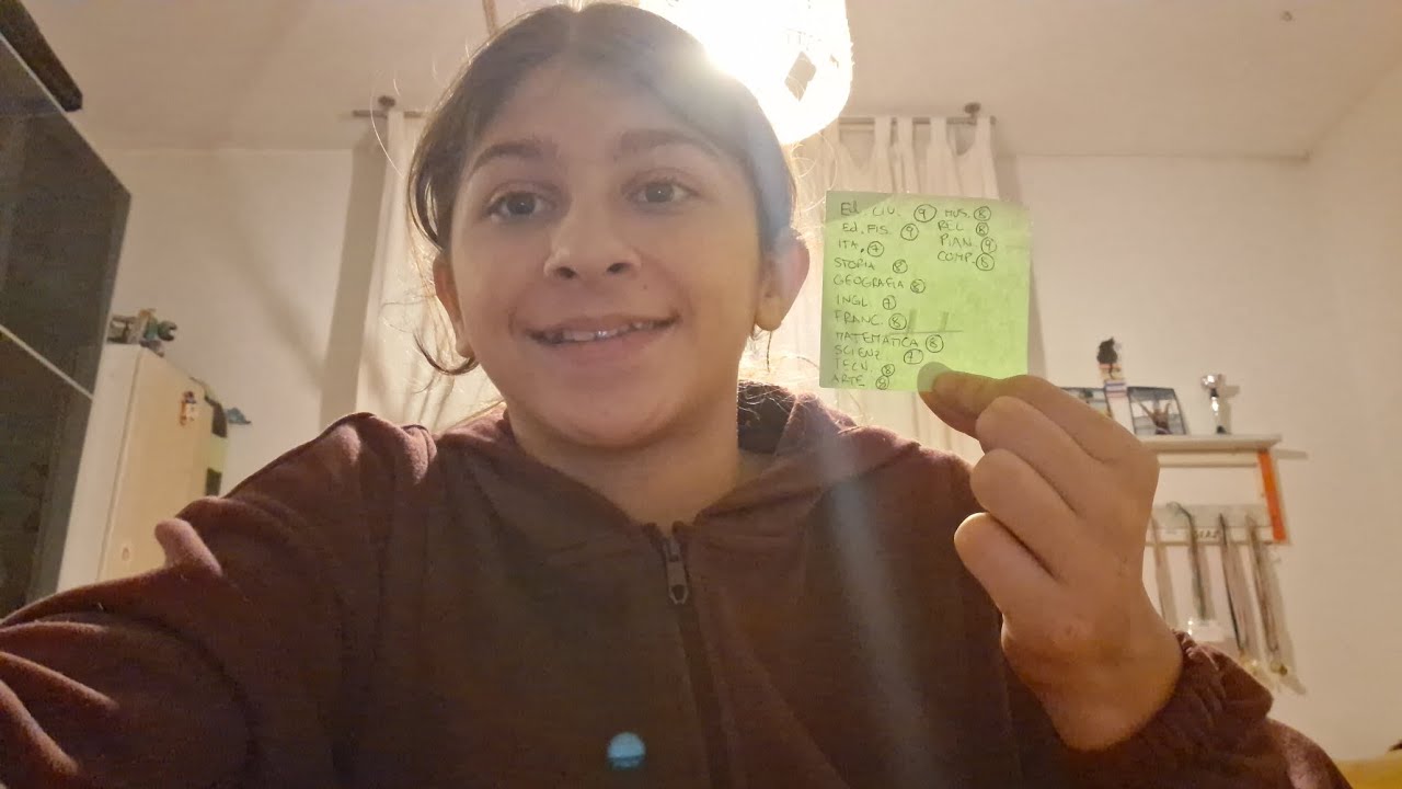 Parte 2 pagella primo quadrimestre seconda media ●By Lilla●