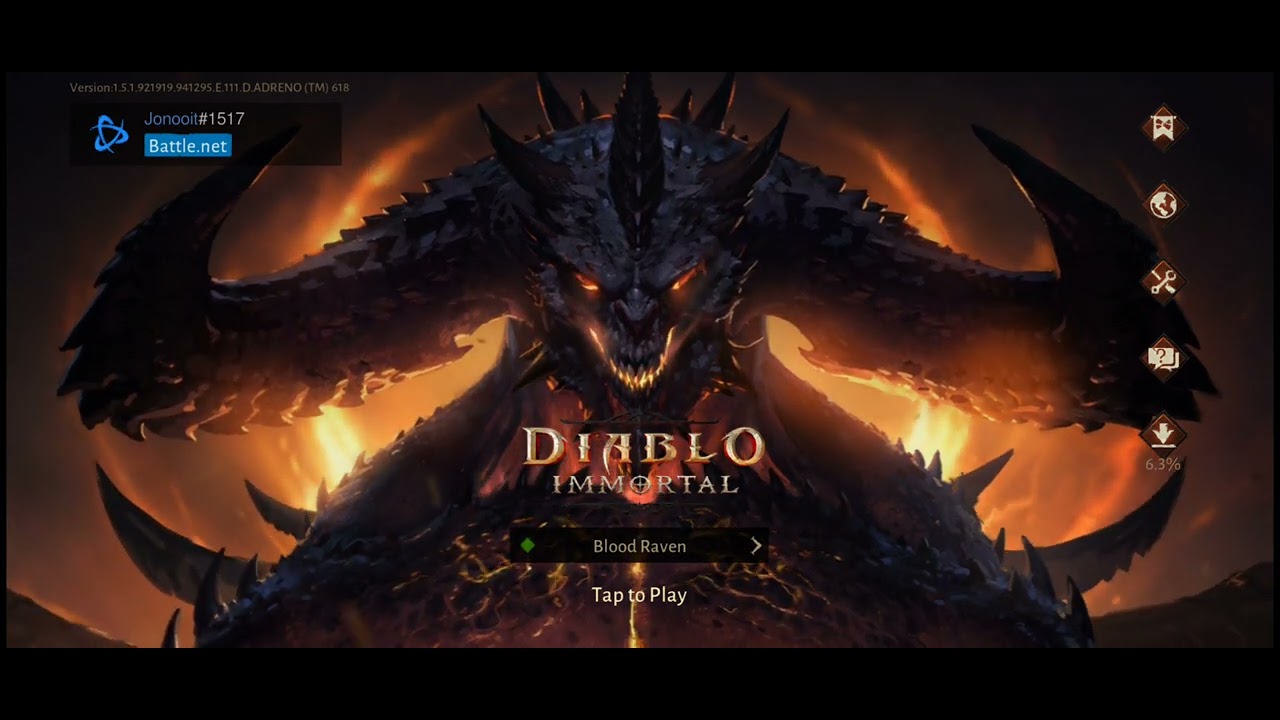 Diablo Immortal - Opening Title Music Soundtrack (OST) HD 1080p
